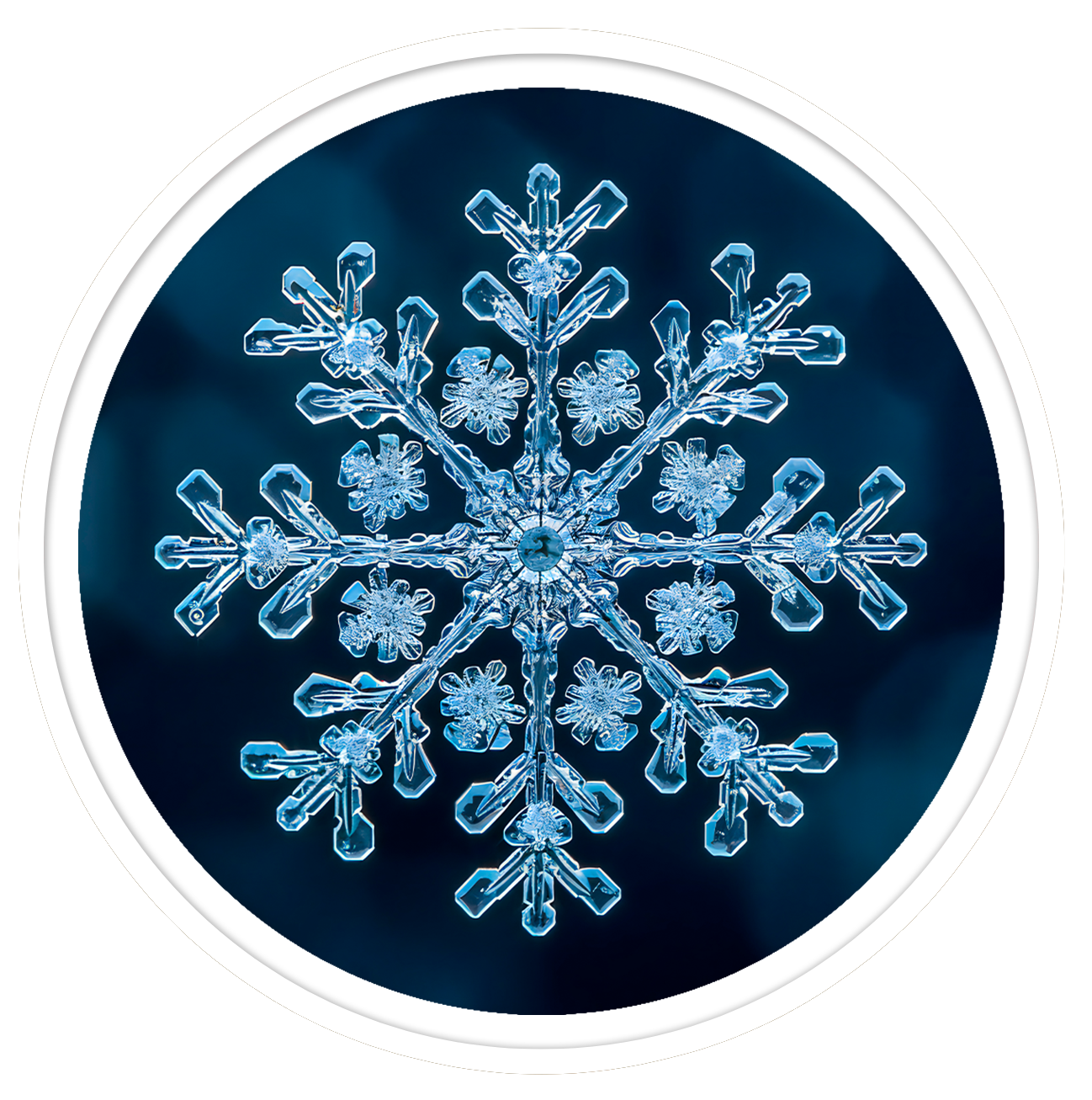 Burst round wall art