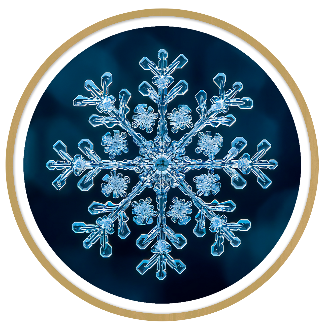 Burst round wall art