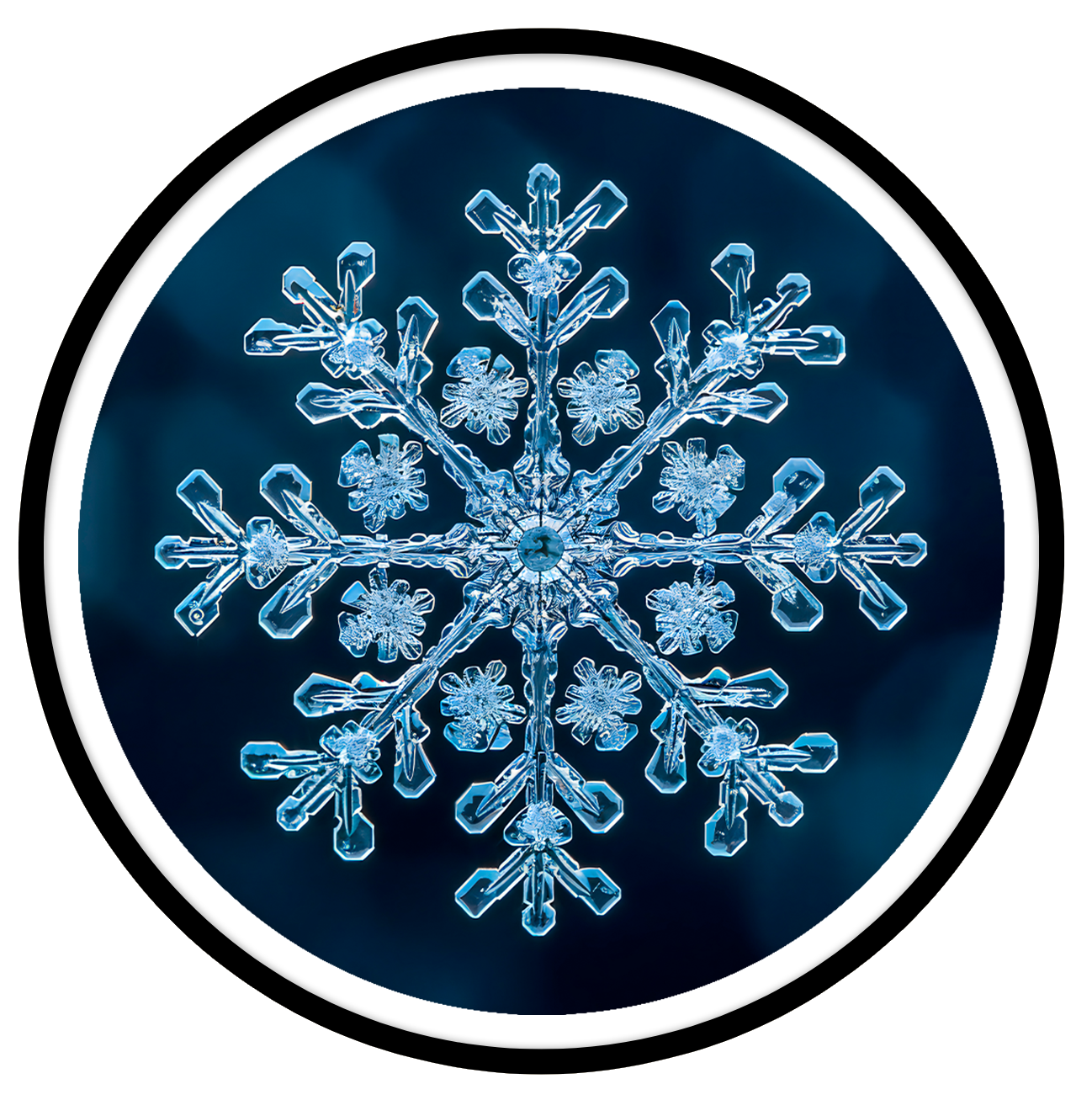 Burst round wall art