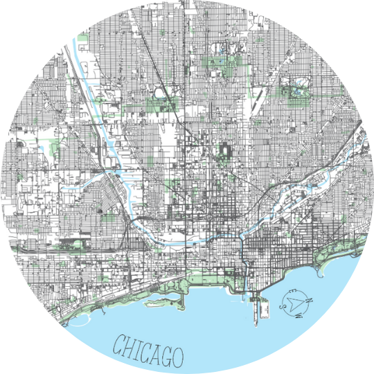 Chicago Only Print (Giclée)