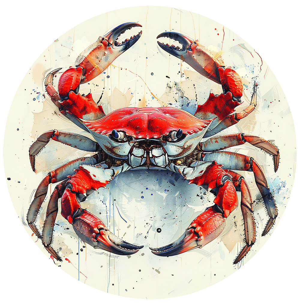 Crab Only Print (Giclée)