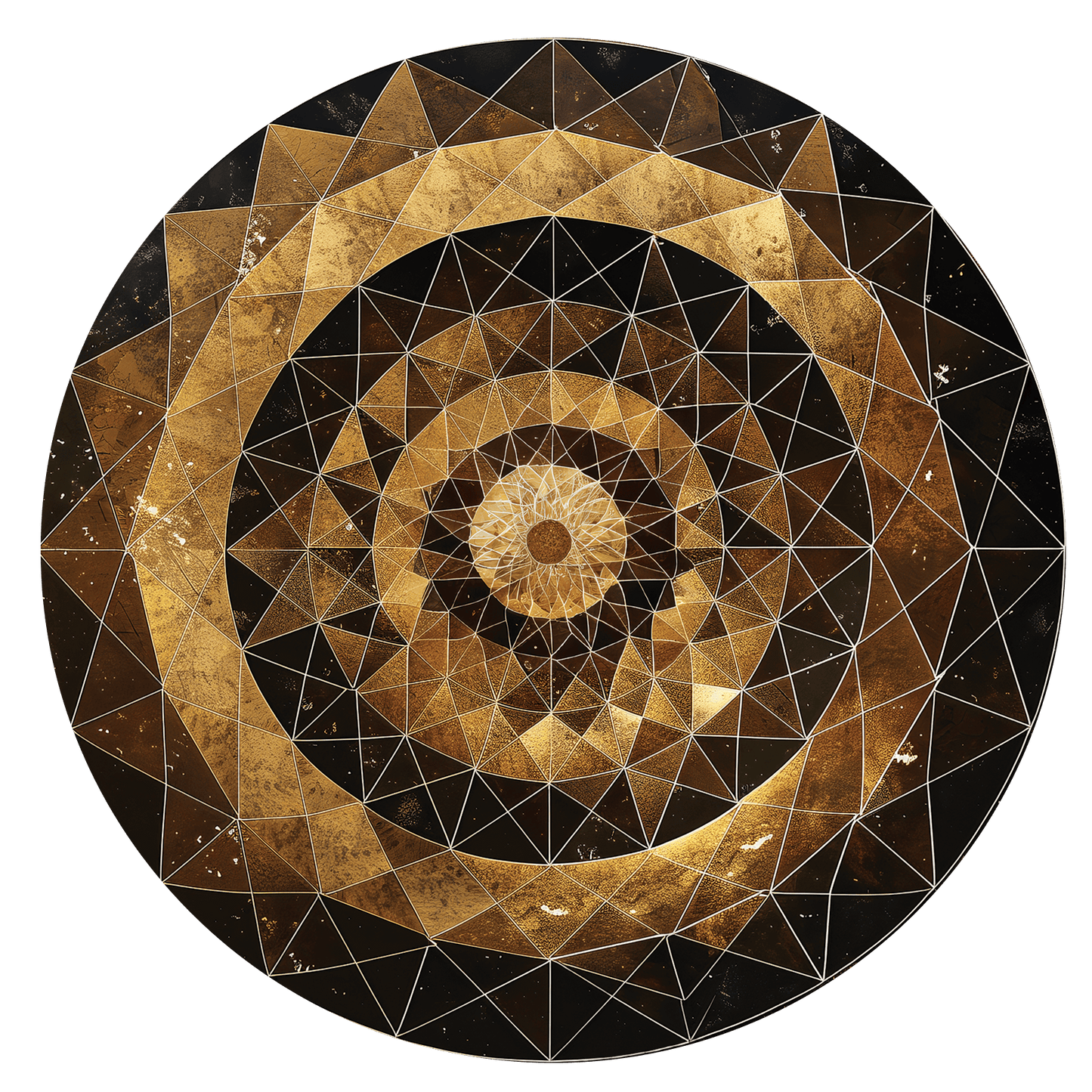 Geometric Crescendo Only Print (Giclée)