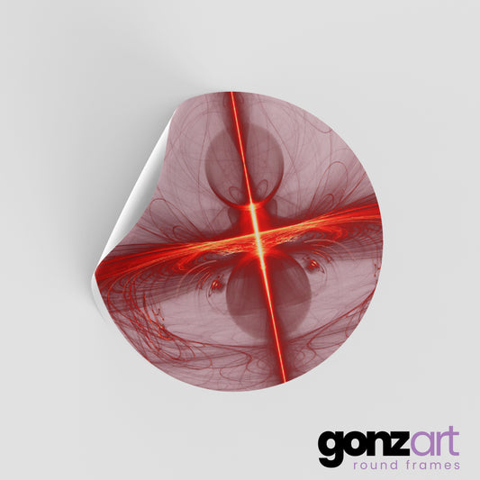 Crimson Nexus Only Print (Giclée)