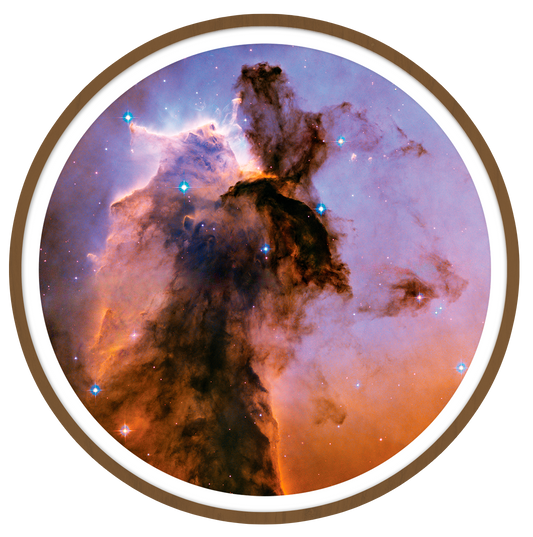 Eagle Nebula Round wall art