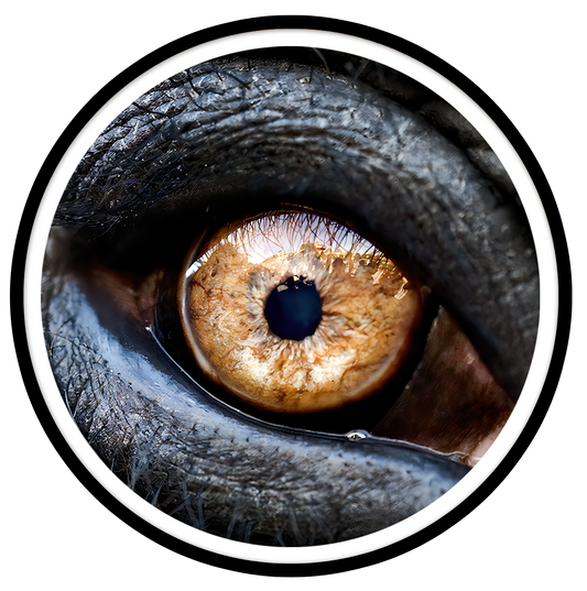 Elephant Round wall art