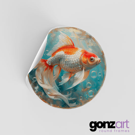 Golden Fish Only Print (Giclée)
