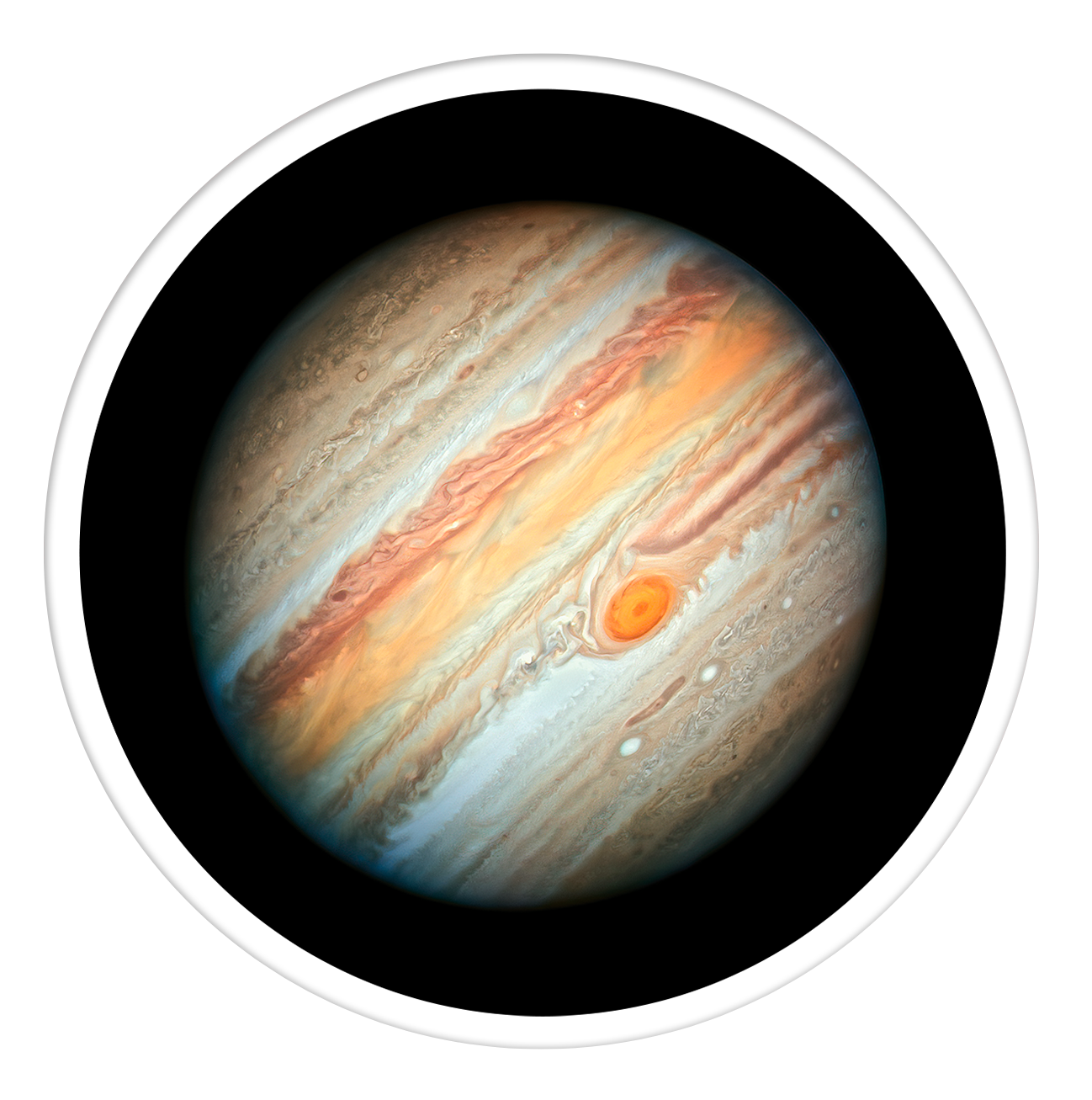 Jupiter Round wall art