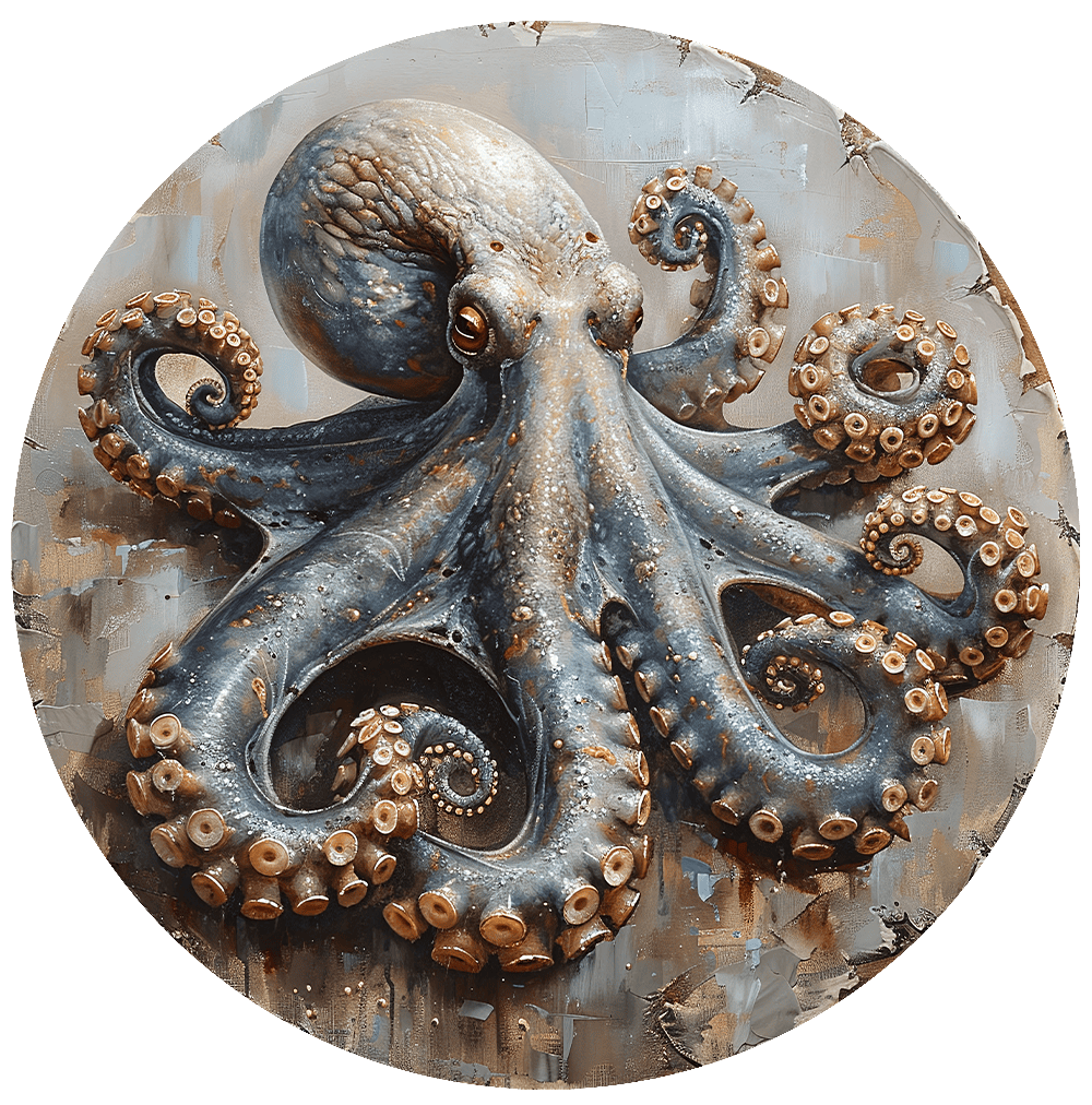 Octopus Only Print (Giclée)