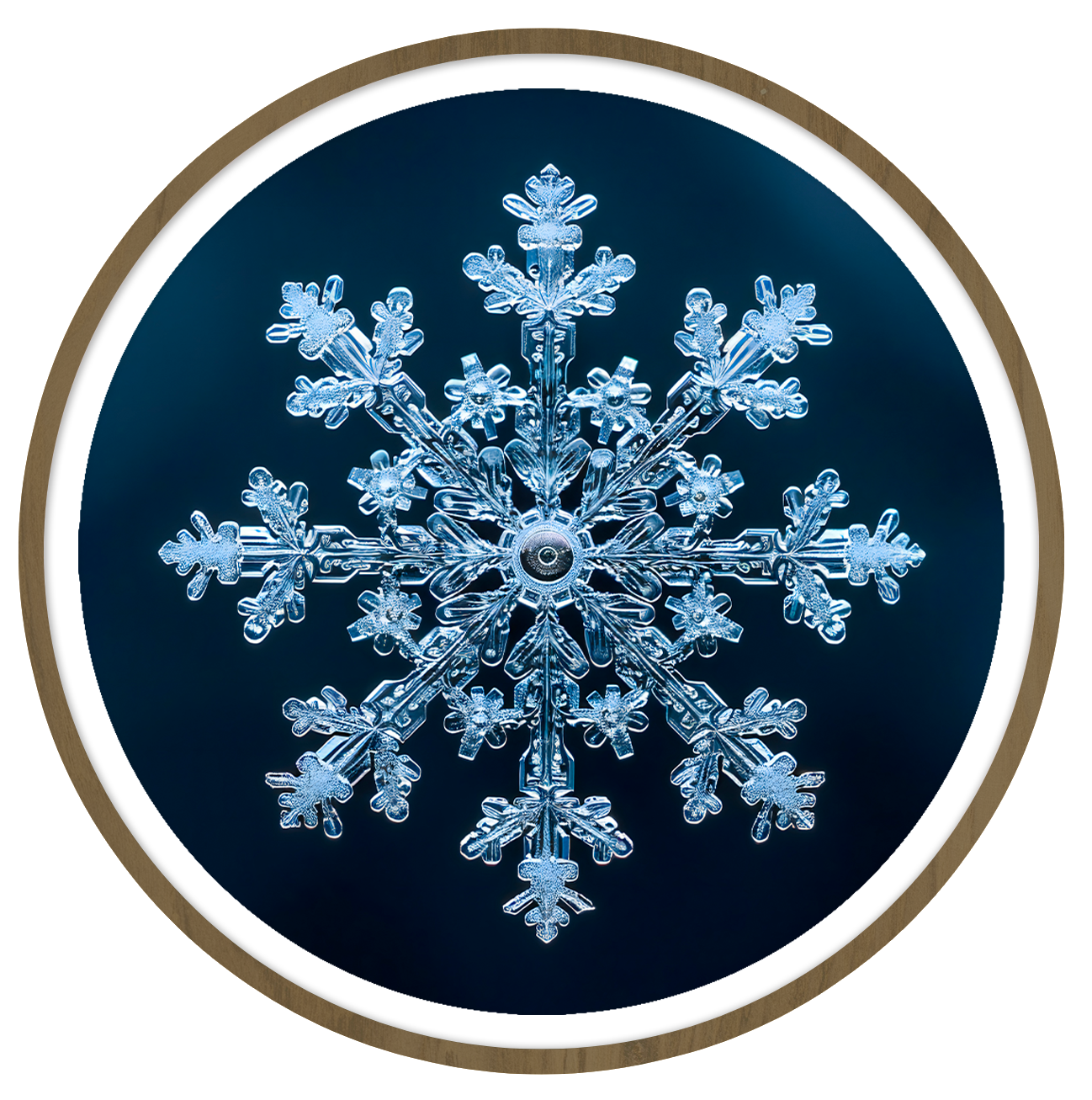 Serenade round wall art