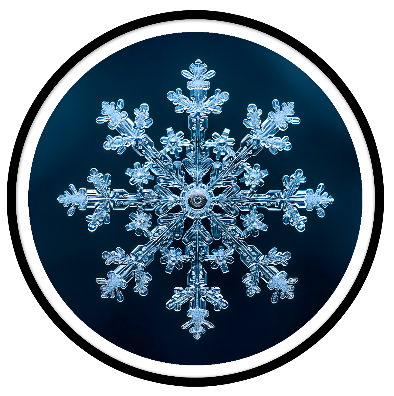 Serenade round wall art