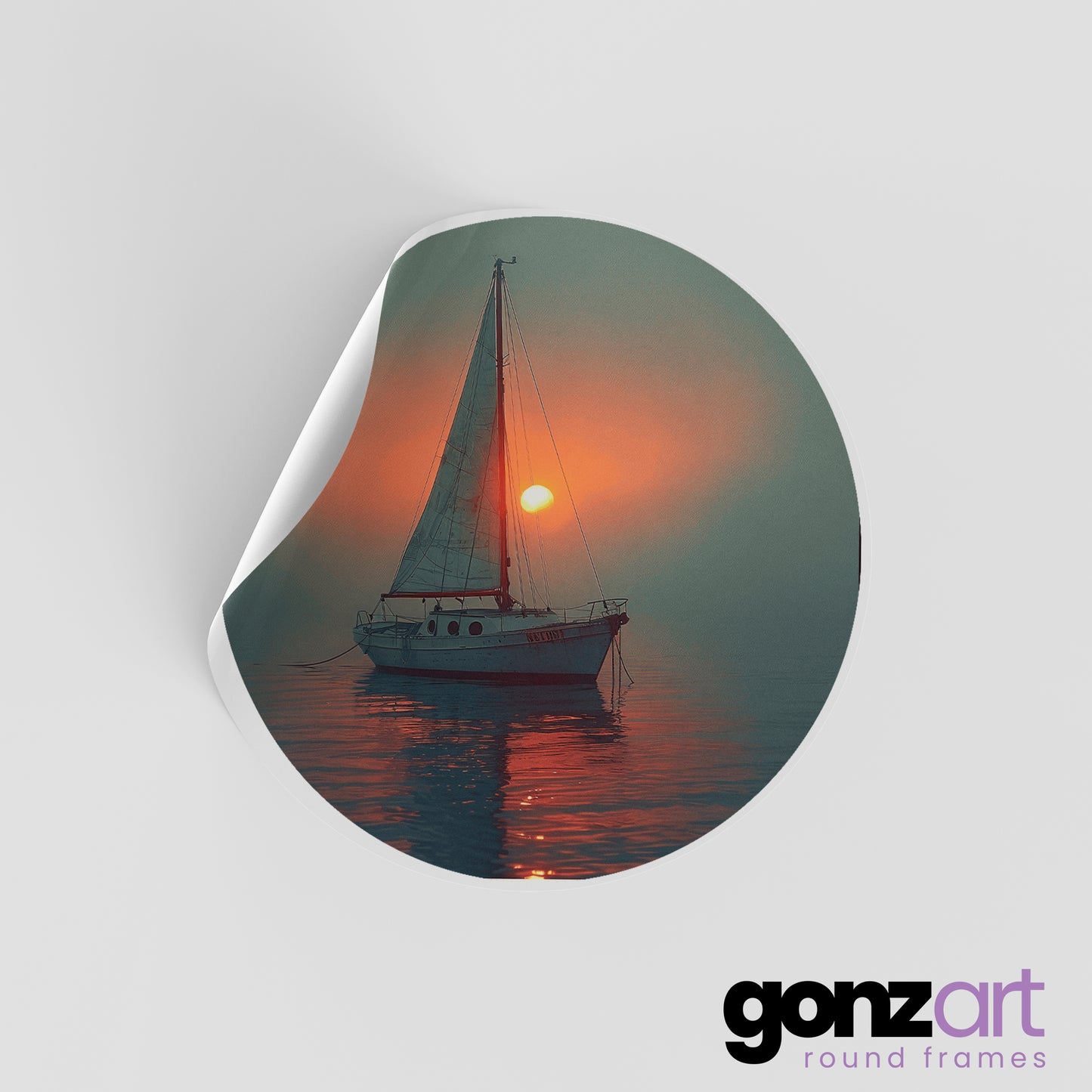 Sunset Serenity Only Print (Giclée)