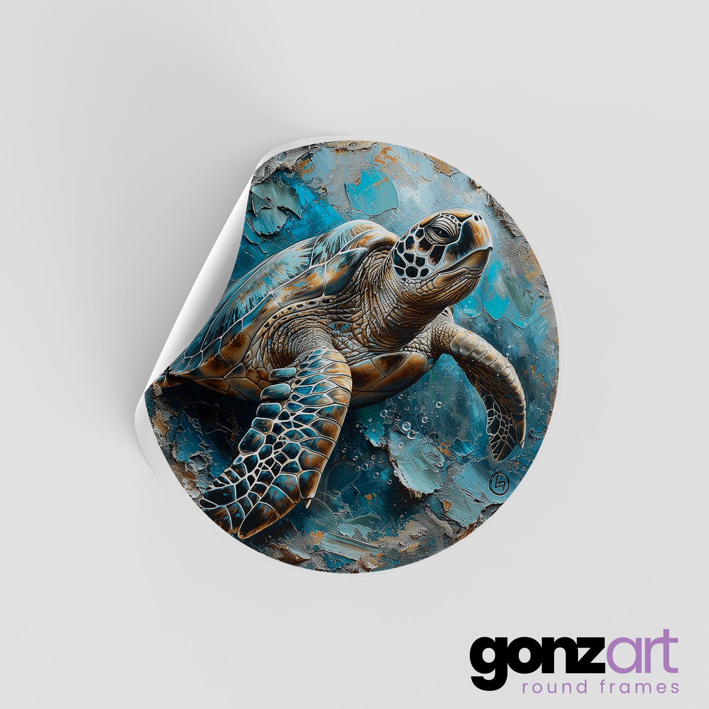 Turtle Only Print (Giclée)